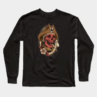 bonny skull Long Sleeve T-Shirt